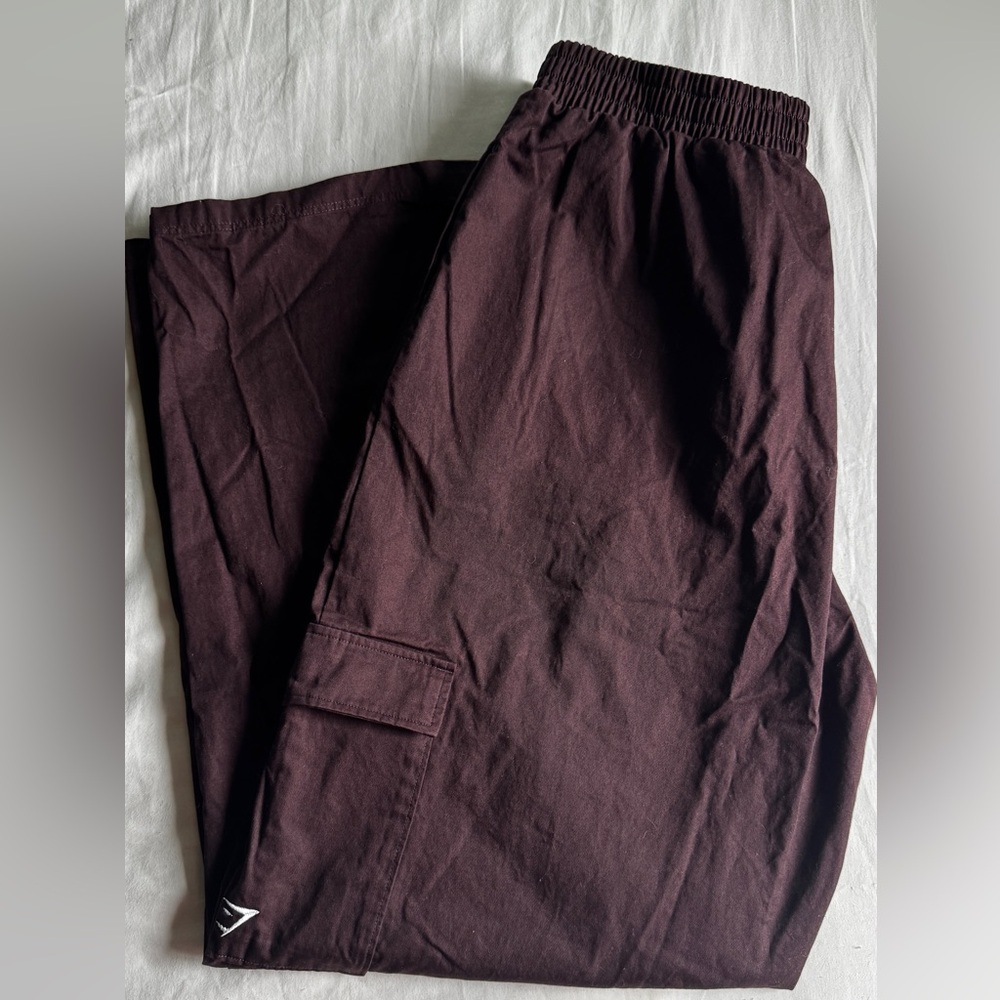 Gymshark Dark Brown Cargo Pants